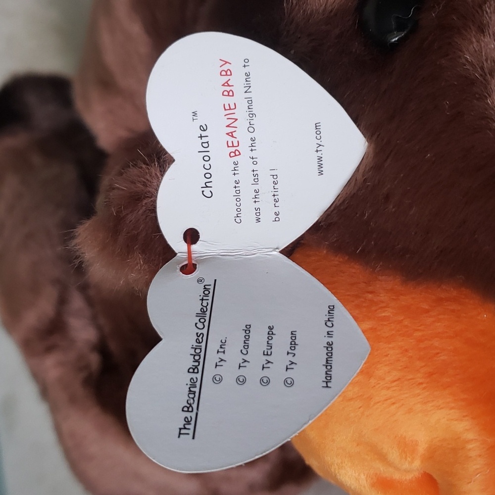 Ty Chocolate Moose Buddy🦌Large Plush Wildlife🦌Kids Toy Animal Collectible, NWT - Picture 4 of 11
